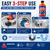 Drain Clog Remover, Liquid Plumber Drain Cleaner, Sink Cleaner, Pipe Cleaners for Shower or Sink Drains, Professional Toilet Unclogs and Removes Hair, Blockage (2 pcs) view 4
