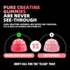 Allcoovita Creatine Monohydrate Gummies for Men & Women. Boost Focus,Strength, and Endurance, Anti-Melting Formula, Vegan, Gluten-Free, Non-GMO,(Peach 135 ct) view 4