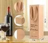 Job Promotion Wine Gift Bag, New Job Tall Single Wine Bottle Bags, Congratulations Kraft Paper Champagne Bag, Congrats Brown Paper Bags with Handles, promotion Gift for Men Women Party Supplies, 46 view 2