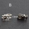 50 Pairs, Two-Ring Single Hinge for Plastic Frame, Hinge Replacement for Acetate Glasses(Model B) view 2