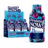Protein Now Liquid 3 oz. Protein Shot By NutraBio 21g Protein, 0 Carbs, 0 Fat, GLP-1 Support, Ready-to-Drink, No Refrigeration, Whey & Collagen Protein for Hair, Skin & Nails, On-the-Go Nutrition- Blueberry Acai view 1