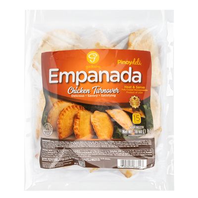 Goldilocks Chicken Empanada 16oz Pinoydeli Heat and Serve