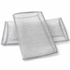 Silver Mesh Cleaning Cloth, Steel Wire Dishcloth, Non-Scratch, Multipurpose Scouring Pad, 2 Pack view 1