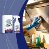 Heavy Duty Kitchen Degreaser Spray, 120ml Foam Cleaner for Stubborn Grease & Grime, Gentle on Multi-surface Cleaner for Stovetop, Oven, Hood, Sink, Grill, Microwave view 2