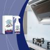 Heavy Duty Kitchen Degreaser Spray, 120ml Foam Cleaner for Stubborn Grease & Grime, Gentle on Multi-surface Cleaner for Stovetop, Oven, Hood, Sink, Grill, Microwave view 3