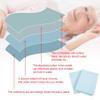 2Pcs Reusable Underpad, Washable Bed Underpad for Kids and Adults, Absorbent Incontinent Pad with Anti - Slip Bottom and Durable Selvage for Home or Care view 4