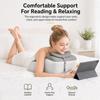 Ergonomic Memory Foam Support Pillow, Multi Position Wedge Pillow for Reading in Bed, Prone Sleeping & Lounging, Neck Back Chest Waist Support Cushion, Large Pillow with Breathable Washable Cover(B) view 3