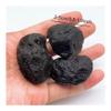 90-120g Meteorite Rock Crystal Bulk Black Tektite Stones view 4