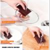 Magic Emery Cleaning Sponge, Heavy Duty Nano Carborundum Sponge Brush for Removing Rust & Burnt-on Stains, Professional Pot Scrubber for Pans, Cast Iron & Kitchen Cleaning (5 Pack) view 3