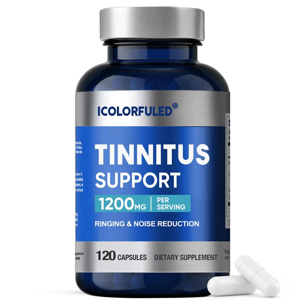 Tinnitus Relief for Ringing Ears, Supports Ear Health, Promotes Hearing Comfort