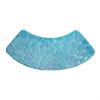 Sileduove Bathroom Rugs,Kitchen Mat for Floor Curved Shower Mat Non Slip Washable Bathroom Mat with Slip Resistant+Soft Absorbent Texture for Shower, Tub, Kitchen Or Laundry Room(Blue) view 1