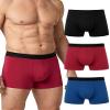 Hellomamma Mens Incontinence Underwear Washable Cotton Boxer Briefs 3 Packs view 1