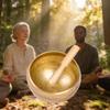 CLAKY Brass Texture Sound Healing Bowl for Meditation Yoga and Sound Therapys with Resonant Tone view 2