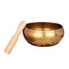 CLAKY Brass Texture Sound Healing Bowl for Meditation Yoga and Sound Therapys with Resonant Tone view 4