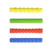 of 4 Antislip Silicone Pen Grips with Textured Surfaces for Enhances Stability and Comfort in School or Use Pen Grip Sleeves view 1