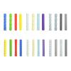 of 4 Antislip Silicone Pen Grips with Textured Surfaces for Enhances Stability and Comfort in School or Use Pen Grip Sleeves view 3