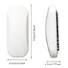 Portable Pet Hair & Crumb Remover Brush, Reusable Manual Rolling Sweeper with Built-in Dustbin, Handheld Lint Roller Alternative for Couch, Car Seats, Bed Sheets & Clothes (White-3 pcs) view 3