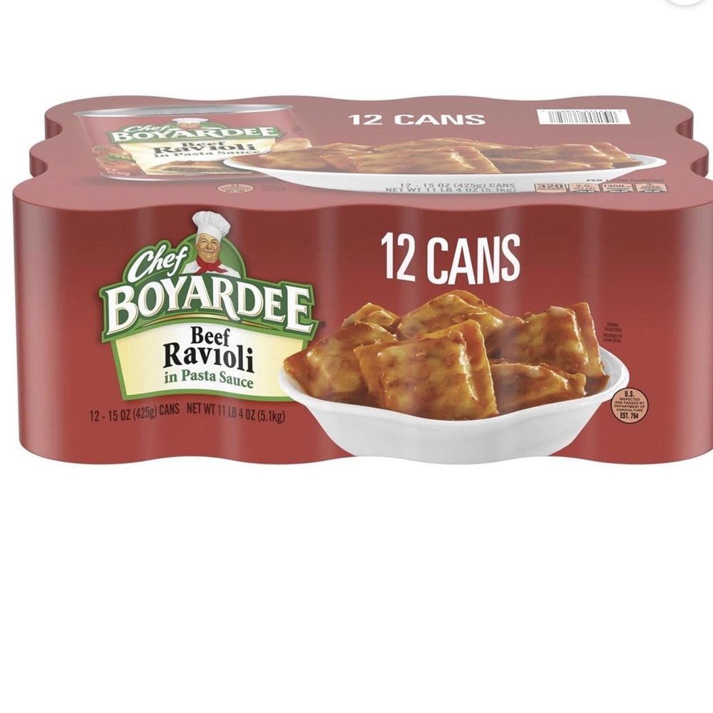 Chef Boyardee Beef Ravioli 15 oz12 pk