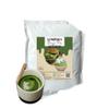 Professional Snow Ice Powder Mix Instant Milk Base with New Zealand Dairy for Korean Style Shaved Ice Machines Smooth & Fluffy Texture for Frozen Desserts, 1kg (2.2 lbs) (Uji Matcha A) view 1