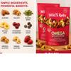 Wild'S Roots Omega Trail Mix Snack, 24 oz (Pack of 2) Premium Nut & Fruit Mix with Almonds, Walnuts, Pumpkin Seeds & Dried Fruit, Sweet & Crunchy Snack, Resealable Bags, 48 oz Total view 3