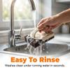Magic Emery Cleaning Sponge, 2026 New Carborundum Sponge, Multi-Purpose Sponge Brush, Durable Scrub Block for Sinks and Stoves, Kitchen Cleaning Sponge for Home Chefs (4, Sponge with Handle) view 4