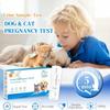 2-Pack Dog & Cat Pregnancy Test Kit Early Detection Home Urine Test for Pets, 99% Accurate Results in 5-10 Minutes, Painless & Stress-Free, Suitable for All Breeds view 2