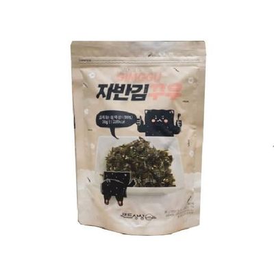 GimKkoowu [SAVORY CRUNCH] Seasoned Seaweed Flakes, Roasted Stone Seaweed Crumbles with Sesame & Perilla Oil, Perfect for Rice Balls, 1.76 oz (Pack of 6)
