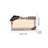 Graduation Currency Vault - Cute Plywood Showcase, 7.87 Inches Celebration Parcel with Whimsical Engraving, Reward Souvenir, Achievement Keepsake, Bill Presenter for Memorable Senior Recognition view 2