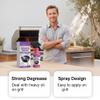 Fast-Acting Heavy-Duty Grill Degreaser Spray, BBQ Outdoor Grill Cleaner, 120 ML BBQ Heavy Duty Degreaser Grills Cleaner Spray For Kitchen Grates and Racks Stubborn Grease (Purple 3pcs) (Purple 3pcs) view 3