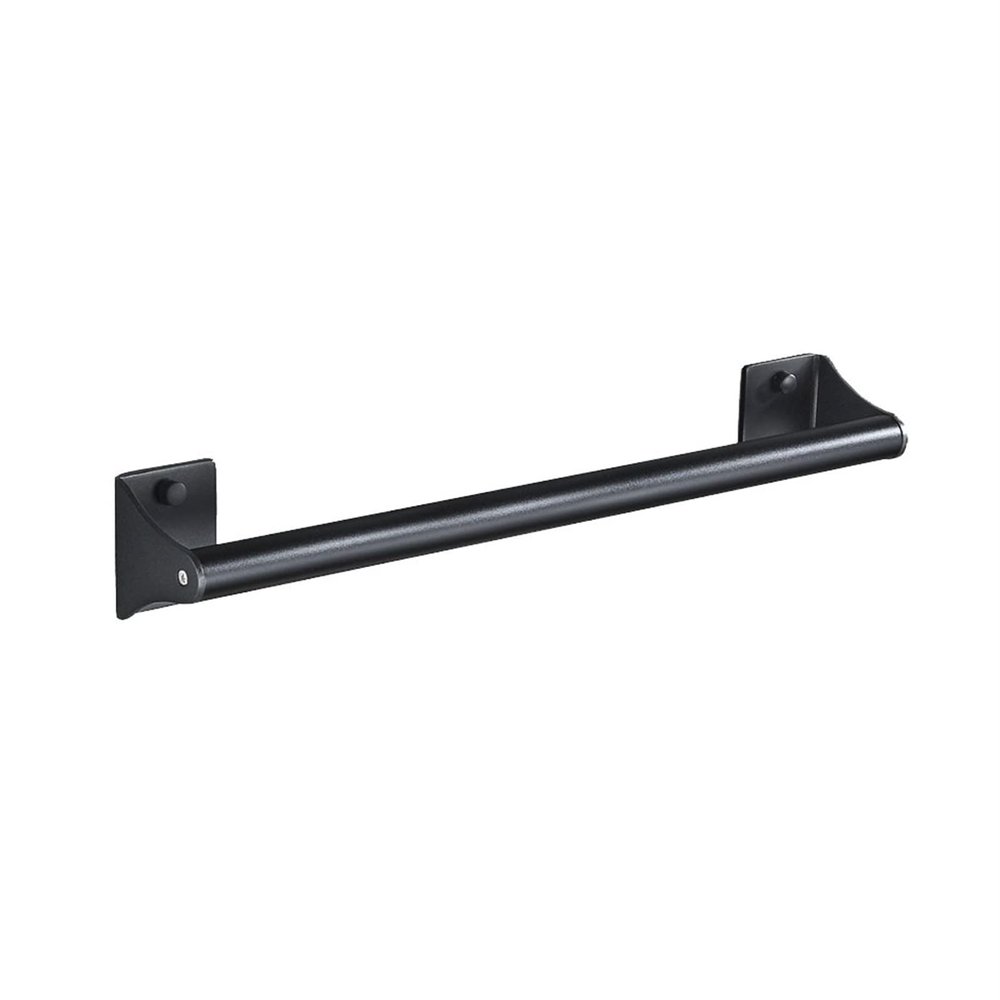 Armrest, Aluminum Railing Barrier-Free Bathroom Safety Handle Anti-Fall Does Not Rust Do Not Fade Handicapped Old Man(Black,50cm)