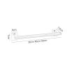 Armrest, Aluminum Railing Barrier-Free Bathroom Safety Handle Anti-Fall Does Not Rust Do Not Fade Handicapped Old Man(Black,50cm) view 2