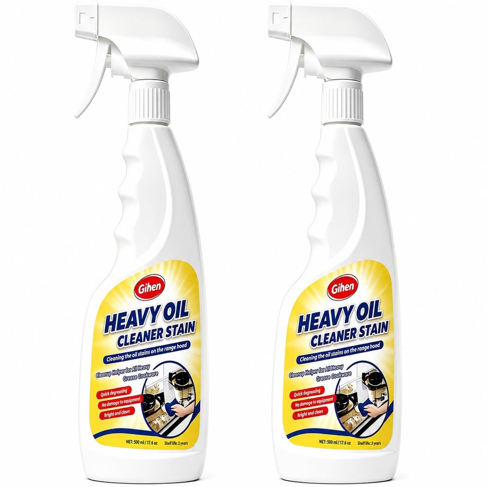 HeavyDuty Oil Degreaser Cleaner for Pan Bottoms, Oven, Stove, Range Hood