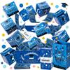 2026 Graduation Explosion Pop Gift Box Surprise Bounce Cash Box Grad Party Gift Bag Set Make Their Graduation Unforgettable Perfect for Gifts, Money, Or Heartfelt Notes DIY Card Holder(6 Bounce) view 1