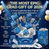2026 Graduation Explosion Pop Gift Box Surprise Bounce Cash Box Grad Party Gift Bag Set Make Their Graduation Unforgettable Perfect for Gifts, Money, Or Heartfelt Notes DIY Card Holder(6 Bounce) view 2