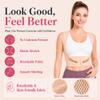 Lightweight Posture Corrector with Upper Back Brace for Women & Men view 3
