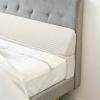 Yueyocici Wedge Shaped Pillow headboard Suitable for Bed Seams, Foldable Bed Wedge Pillow, Bed Gap Filler King Size Fill The Gap (0-12"), Mattress Gap Filler Long Pillow Between Headboard(Beige, 76") view 1