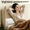 Yueyocici Wedge Shaped Pillow headboard Suitable for Bed Seams, Foldable Bed Wedge Pillow, Bed Gap Filler King Size Fill The Gap (0-12"), Mattress Gap Filler Long Pillow Between Headboard(Beige, 76") view 3