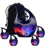 JAGLASH Deer Teardrop Cremation Urns for Adult Ashes Women & Man Set of 1 Large & 4 Keepsake, Blue Memorial Urns for Adult Male - Drop Urn for Human Ashes - Landscape Funeral Urn - 10 & 3 Inch view 1