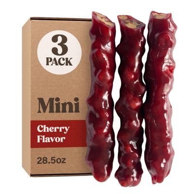 Legend of Sweets Cherry Armenian Sujukh Authentic Oshakan Walnut Churchkhela, Nut Candy Handmade Made in USA Since 1996 (3-Pack, 9 pieces)