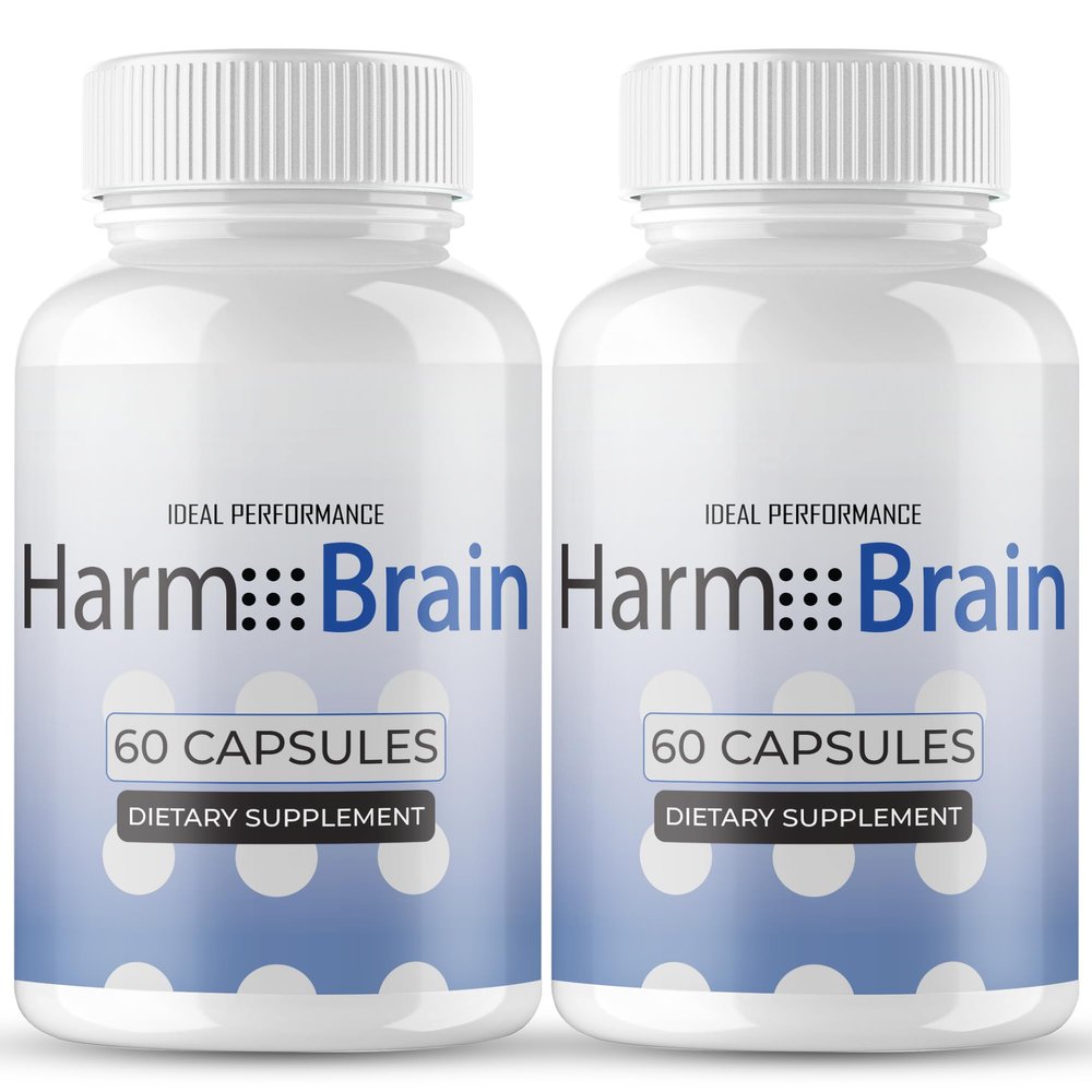 IDEAL PERFORMANCE Harmobrain Capsules, Harmo Brain Pills Reviews (2 Pack)