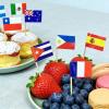 100Pcs National Flag Toothpicks Cupcake Picks Decoration for Display Desserts Snacks Food and Football Themed Parties Party Decoration Toothpicks view 4