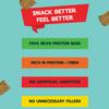 Dr. Wellnosh Smart Protein Chips Cinnamon 15g Fava Bean Protein, 5g Fiber, Cooked in Avocado Oil, Gluten Free, Non GMO, No Seed Oils, No Added Sugar, High Protein Snack - 1.5 oz, 8 Pack view 2