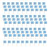 100Pcs National Flag Toothpicks Cupcake Picks Decoration for Display Desserts Snacks Food and Football Themed Parties Party Decoration Toothpicks view 1