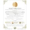 The Good Village Co. AdaptabiliTea Loose Leaf Herbal Tea, Caffeine Free Botanical Blend with Ashwagandha, Eleuthero, Skullcap, Moringa, Dandelion Root, Ginger, Cinnamon & Soursop, 4.5 oz, Approx. 50 Servings view 2
