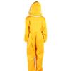 Beekeeping Suit Durable Protective Clothes for Beekeeper Smock,Mesh Veil, Effective Bee Sting Protection, for Beekeeping Activities, Polyester Cotton Orange Yellow Size L (XL) view 3