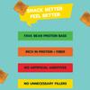 Dr. Wellnosh Smart Protein Chips Nacho Cheese 15g Fava Bean Protein, 4g Fiber, Cooked in Avocado Oil, Gluten Free, Non GMO, No Seed Oils, Bold Cheese Flavor, High Protein Snack, 1.5 oz, 8 Pack view 2