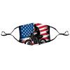 Meaudiwes Fashion Adjustable Balaclava Unisex Face Scarf Dust Cloth Reusable Face Scarf Motorcycle American Flag Motocross Dirt Bike view 3