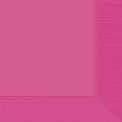 Custom Logo Napkins Imprinted With Logo, Monogram, Text or Slogan. Made To Order For Companies, Offices, Bars, Sports Clubs, Restaurants, Branding and Corporate Events. (500, Hot Pink)
