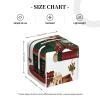Cute and Cool Nutcracker Square Leather Tissue Box Cover - Premium Decorative Organizer with Non-Slip Base for Bathroom Vanity, Nightstand & Countertop view 4