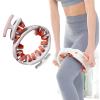 FinOti Anti Cellulite Manual Massager Roller for Full Body Relieve Soreness Shape Body Tighten Smooth Multi Function Shaping Massager,Green view 2